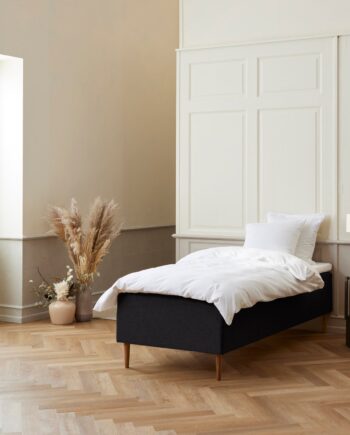 Fabrikkens Luksus   Boxmadras  Sort  90x210 Cm