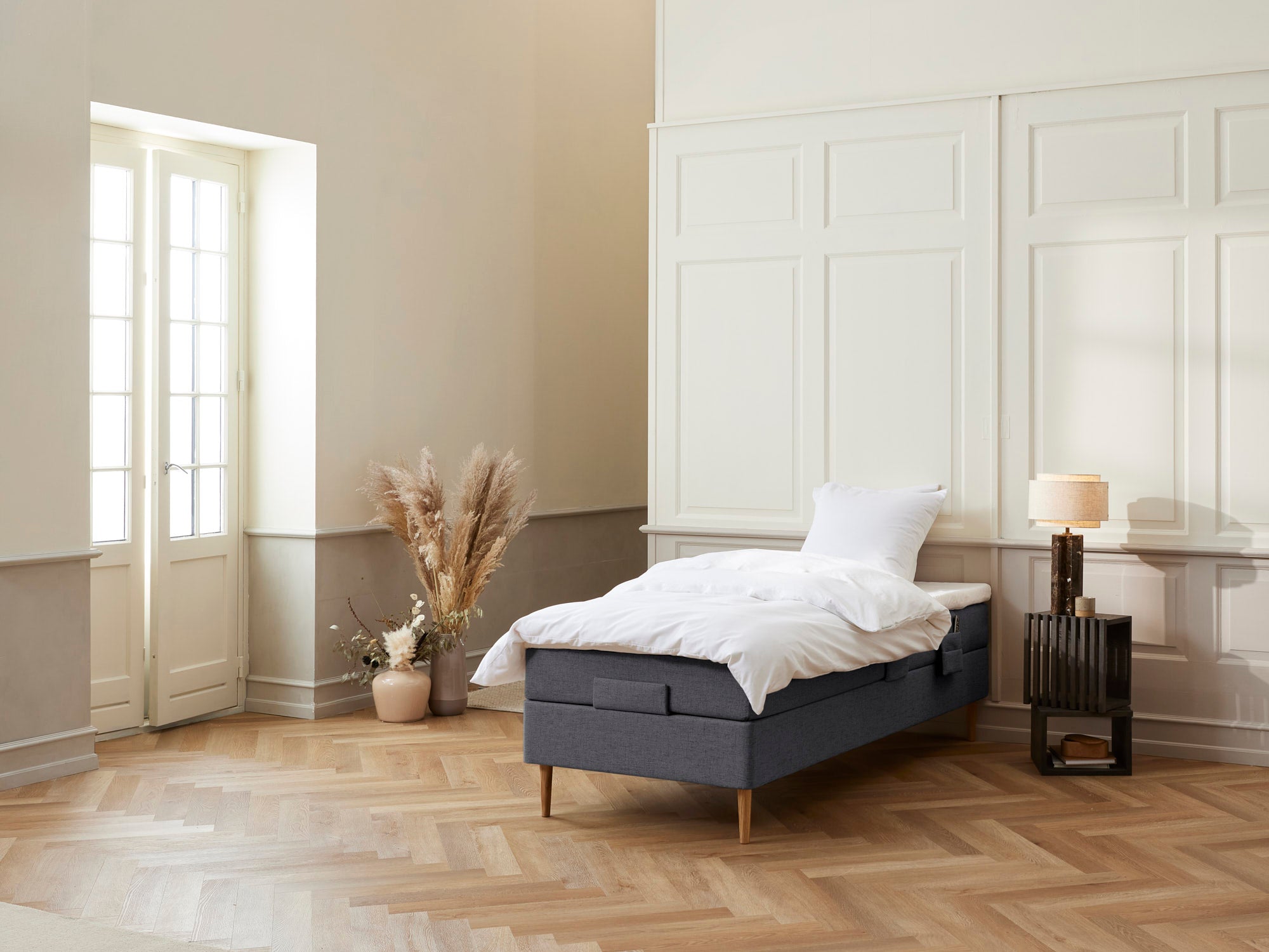 Fabrikkens Luksus Elevation Antracit 90x200 Cm