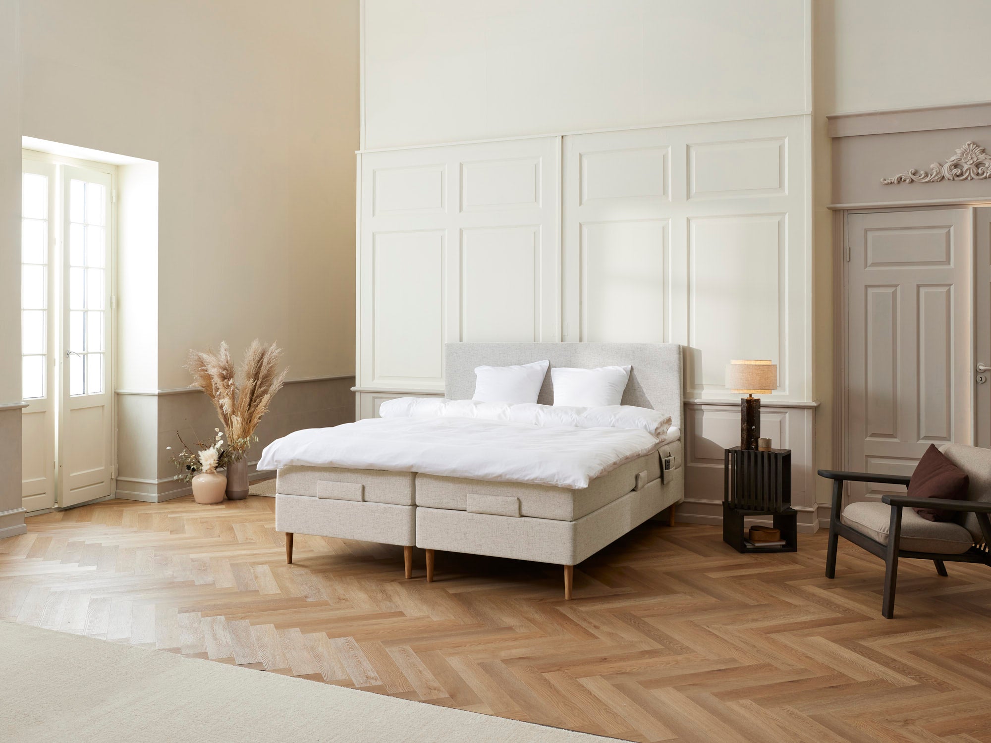 Fabrikkens Luksus Elevation Sand 160x200 Cm