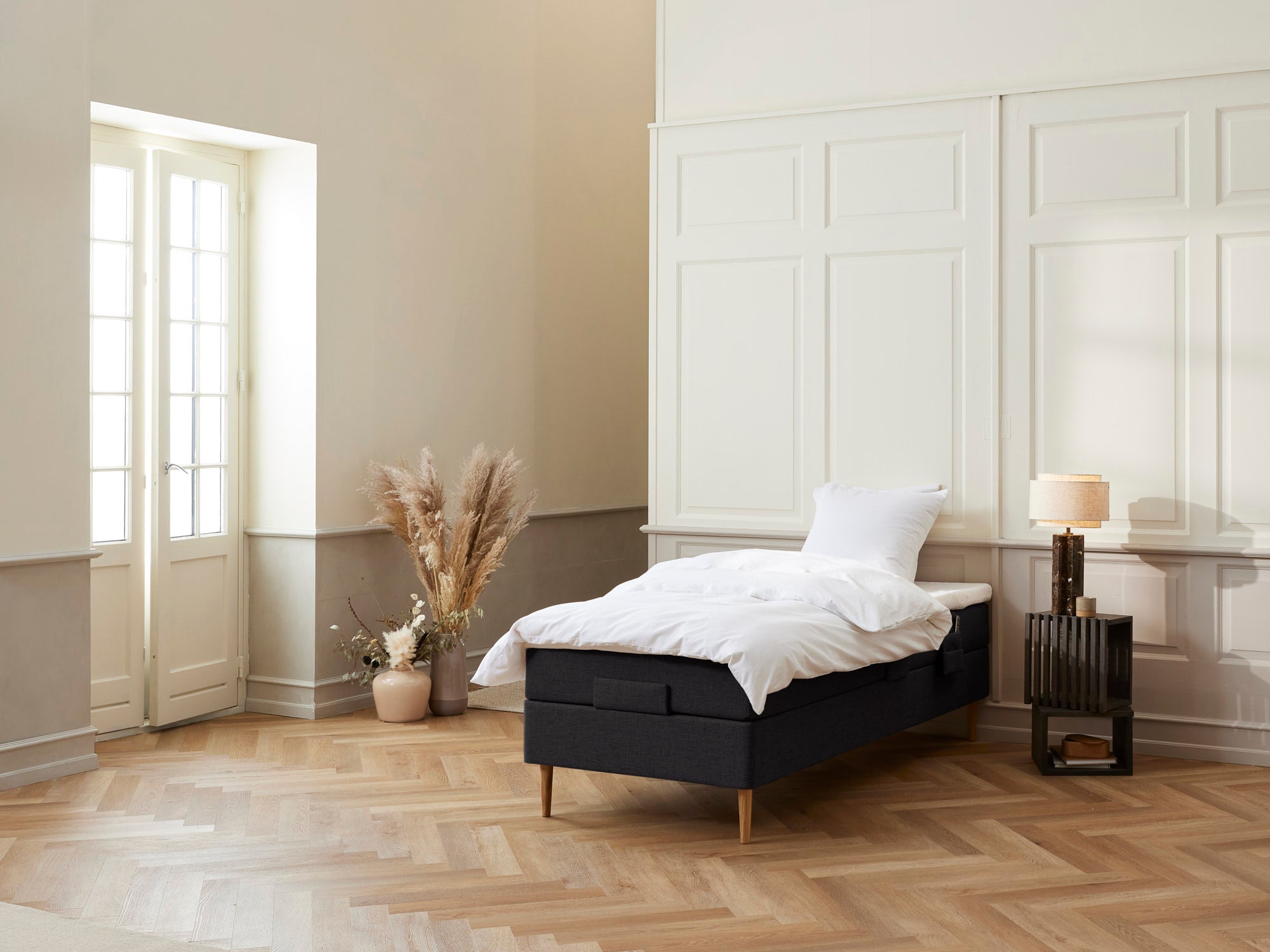 Fabrikkens Luksus Elevation Sort 90x210 Cm