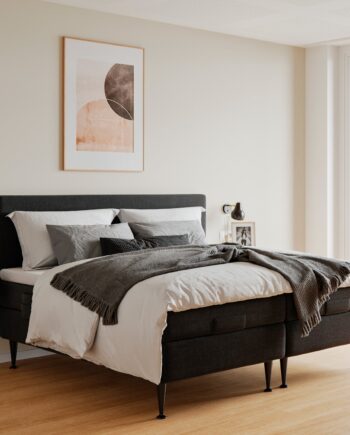 Fabrikkens Platin   Elevation  Sort  160x200 Cm