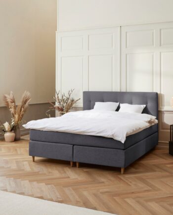 Fabrikkens Platin   Kontinental  Antracit  180x210 Cm
