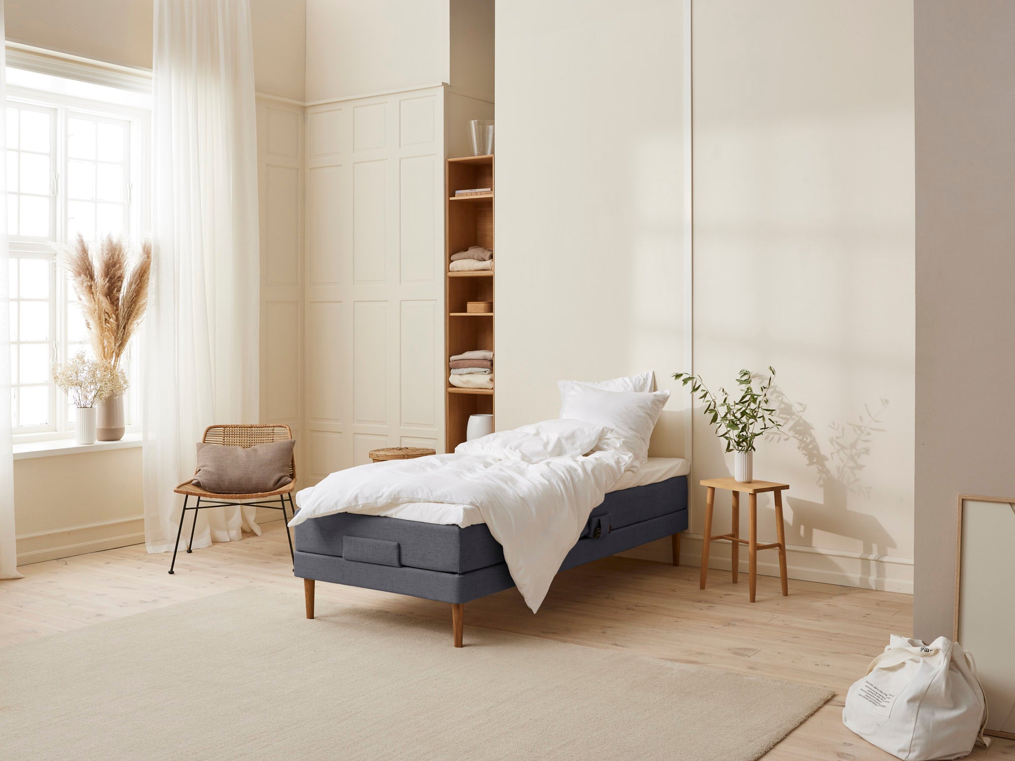 Fabrikkens Trykaflastende Elevation Antracit 90x210 Cm
