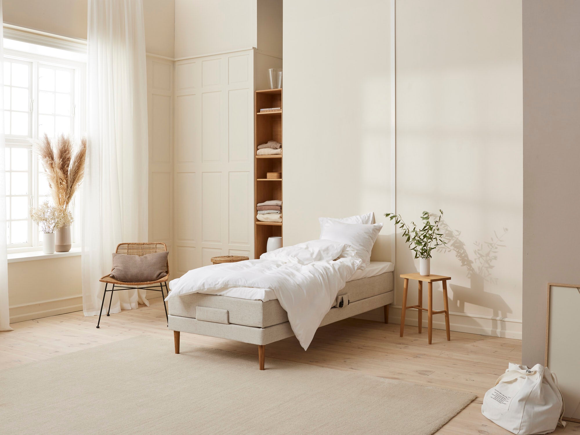 Fabrikkens Trykaflastende Elevation Sand 80x200 Cm