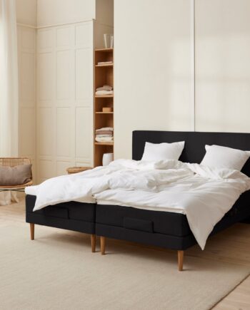 Fabrikkens Trykaflastende   Elevation  Sort  210x210 Cm