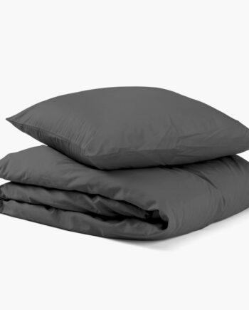 Satin Sengesæt 200x220 Antracit