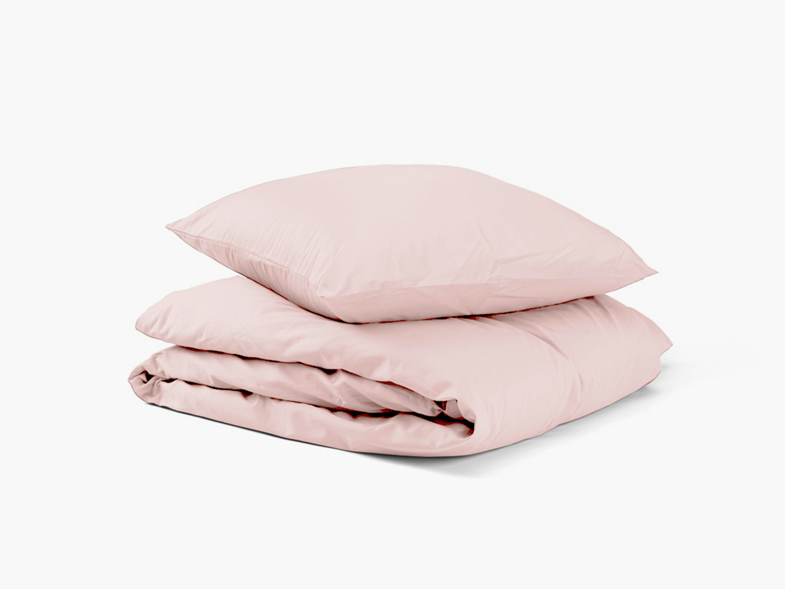 Satin Sengesæt 140x220 Rosa