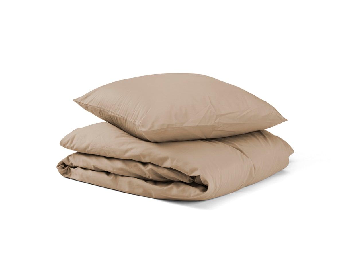 Sf Sengetøj 200x220 Bomuldssatin Sand