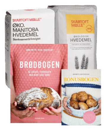 Brødbogen Og Bonusbogen Af Annemette Voss   Manitoba Og Hvedemel