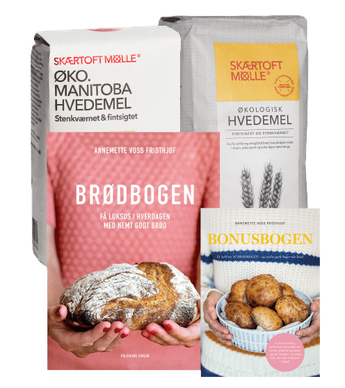 Brødbogen Og Bonusbogen Af Annemette Voss Manitoba Og Hvedemel