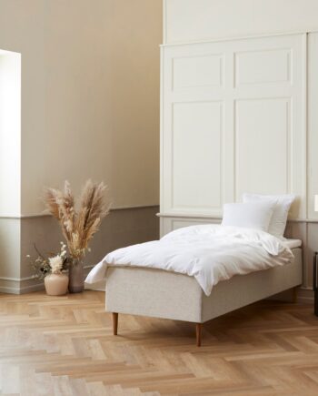 Fabrikkens Luksus   Boxmadras  Sand  80x200 Cm