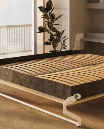 M3 Skabsseng  Høj Model 180x200cm Farve Skab: Grå  Front: Grå
