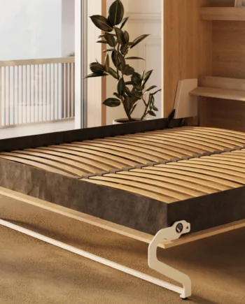 M3 Skabsseng  Høj Model 140x200cm Farve Skab: Kejser Eg  Front: Kejser Eg