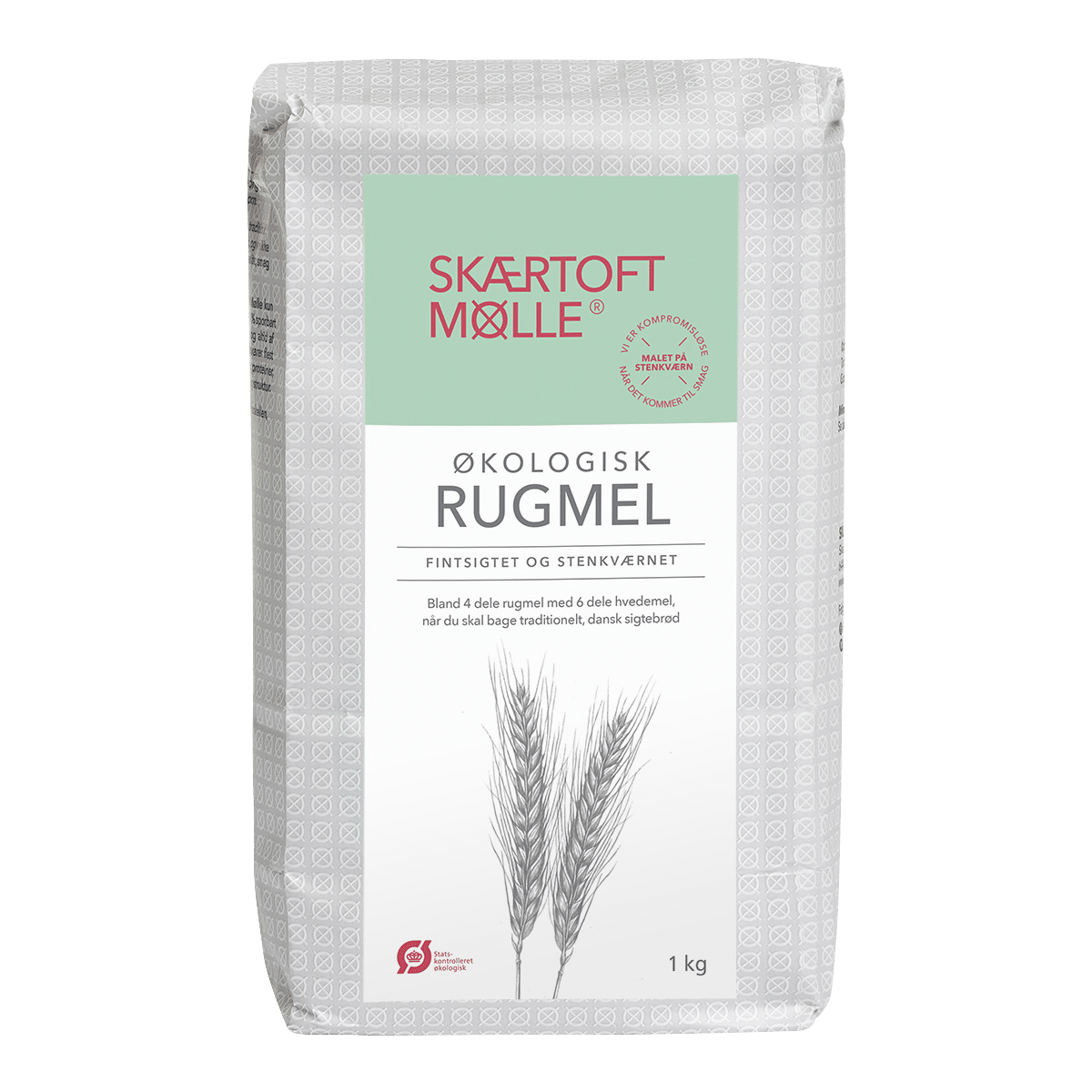 Rugmel økologisk Fintsigtet