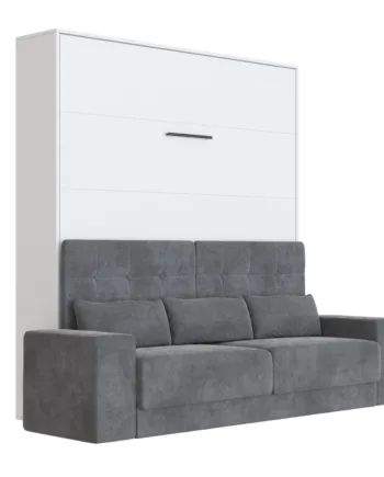 Sofa Til M1 180 Skabsseng Farve Skab: Hvid  Front: Hvid